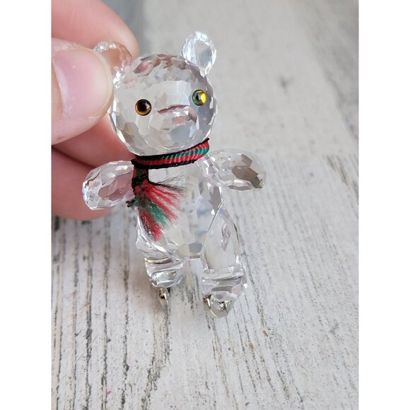 Swarovski Kris bear on skates Crystal collectible home decor figure - Picture 3 of 6